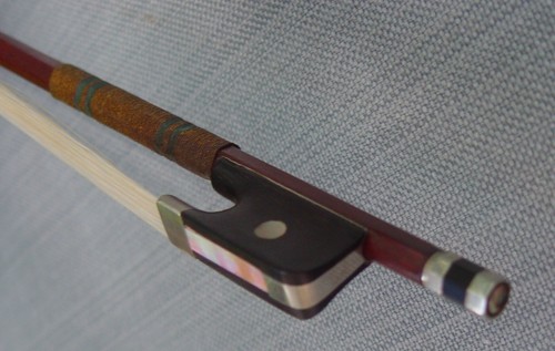 Sehr schöner alter französischer 4/4 Geigenbogen, Vuillaume Schule, 57g - Bild 4 von 7