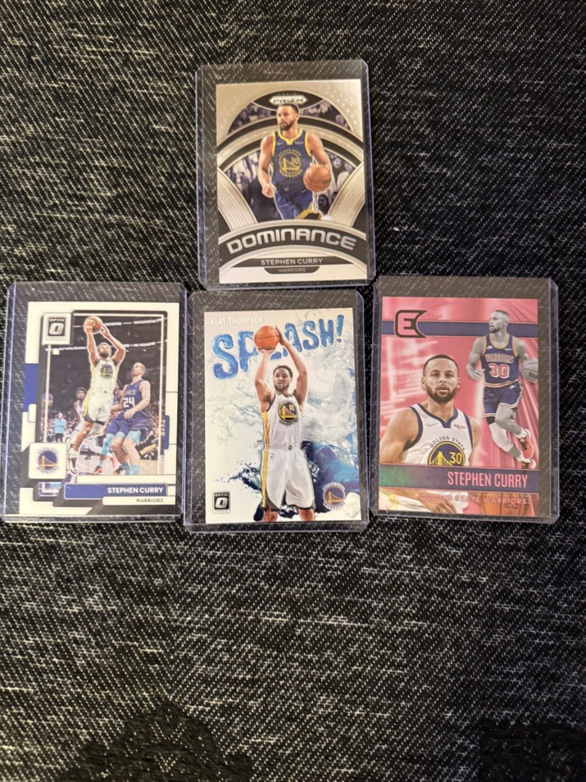 Stephen Curry and Klay Thompson card set