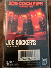 JOE COCKER Joe Cocker's Greatest Hits (Cassette, 1977, A&M)