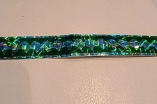 WTP Decorator Tape 5 Feet -5/8"  Scallop Green/Green for Lures, Spoons, Flashers