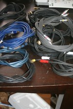 Lot of 13 Audio Video A/V Digital Cables