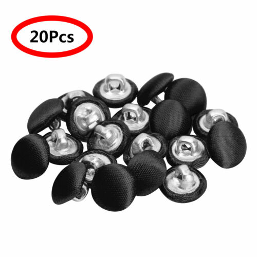 20x 10mm Smooth Satin Covered Metal Shank Buttons for Tuxedo Suit_Blouses Coat - Picture 24 of 79