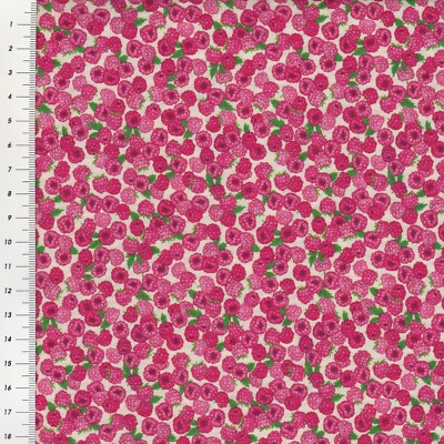 Baumwollstoff Patchwork Stoff Quiltstoff Minis Himbeeren