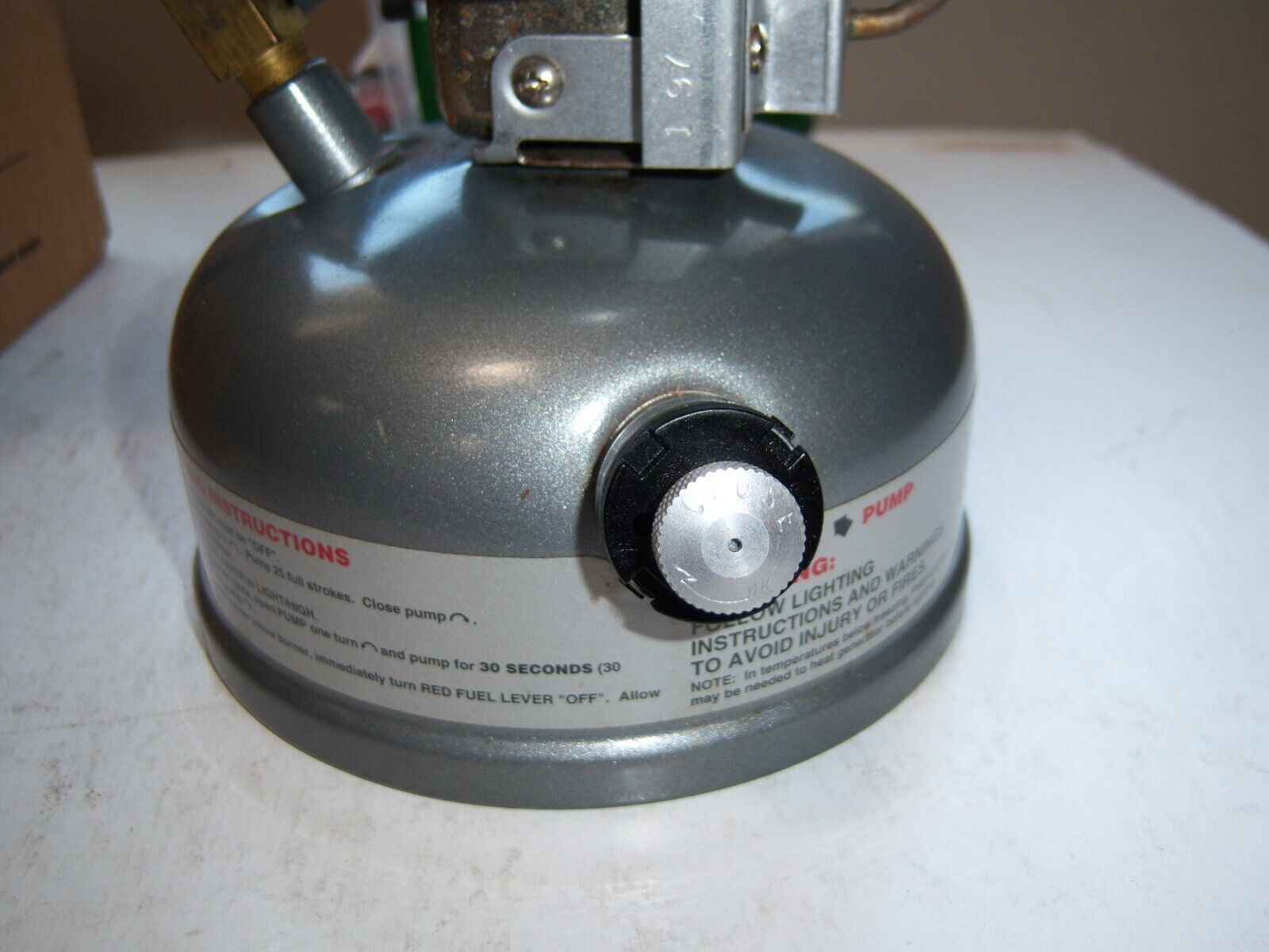 Coleman DualFuel 1 Burner Stove 533, Dated 1196 With Original Box eBay