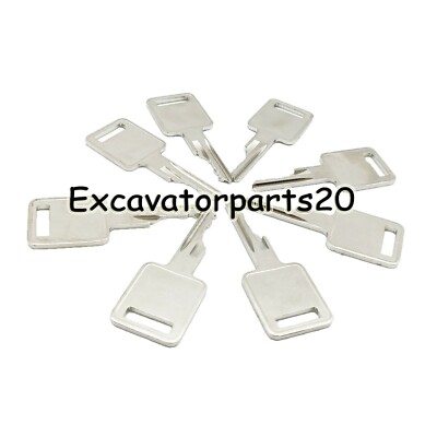 手錠　鍵　T 8 Pcs Ignition Key for Case 1838 1840 1835B 1835C 1845B 184 Skid