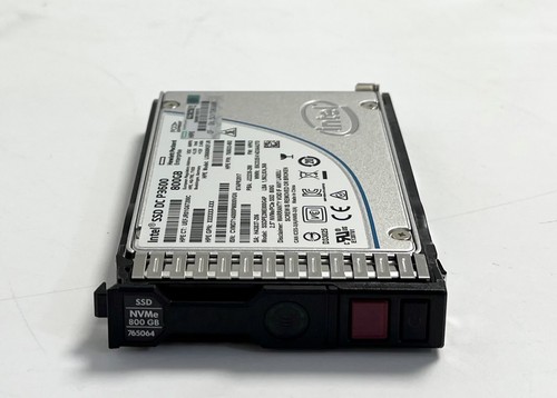 HPE 800GB NVMe 765036-B21 PCIe Mixed Use SFF 2.5-in SC2 Solid State Drive - 第 1/5 張圖片