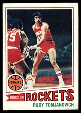 1977 Topps #15 Rudy Tomjanovich See Scan