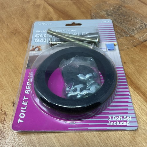 Aqua Plumb Close Coupled Gasket For 3" Flush Valve C2713 Toilet Repair