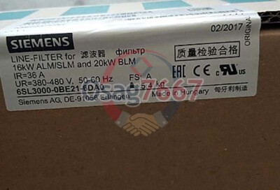 ONE NEW SIEMENS 6SL3000-0BE21-6DA0 BASIC LINE FILTER