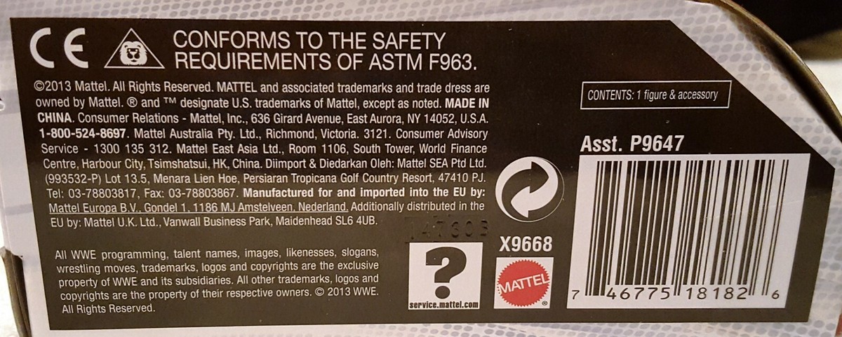 WWE The Rock Elite Series 22 Champion Wrestling Action Figure