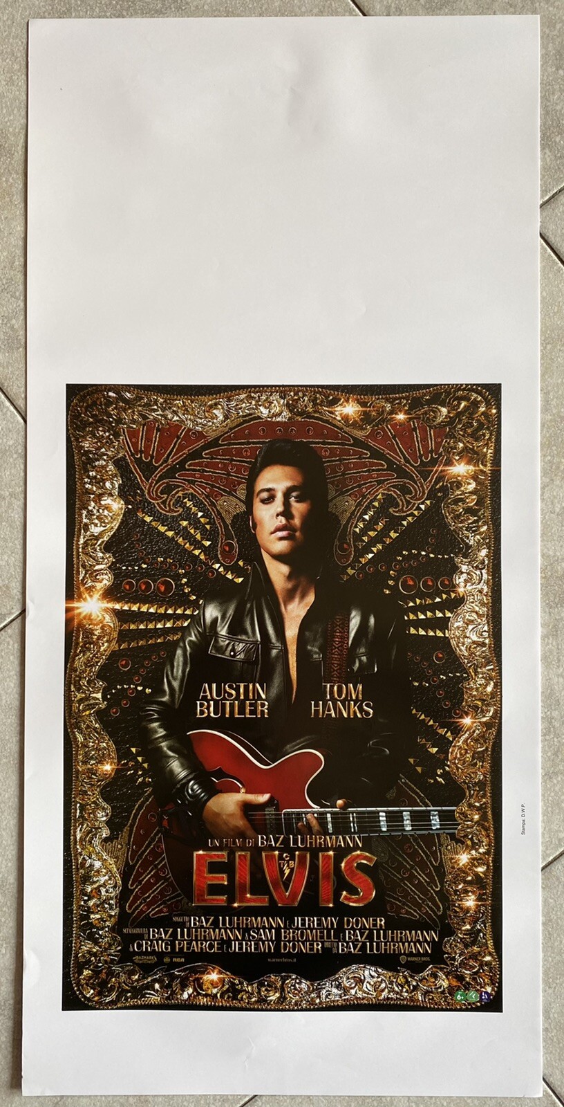 Locandina originale film Elvis (2022) - Regia di Baz Luhrmann