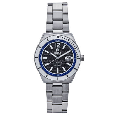 Shield Condor Armband Uhr Mit / Datum - Wei?