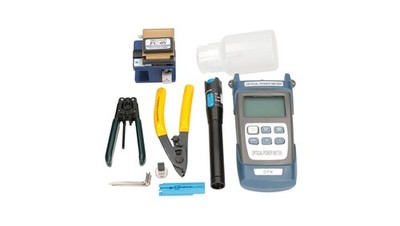 5903148918730 Zestaw narzędzi 12 elementów Extralink FTTH Fiber Optic Toolkit Ex