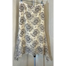 VTG Rabbit Rabbit Rabbit Designs Lace Midi Skirt - Made in USA - Size 10M