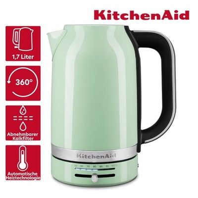 KitchenAid 5KEK1701EPT Wasserkocher 1,7 l Pistazie Wasserstandsanzeige