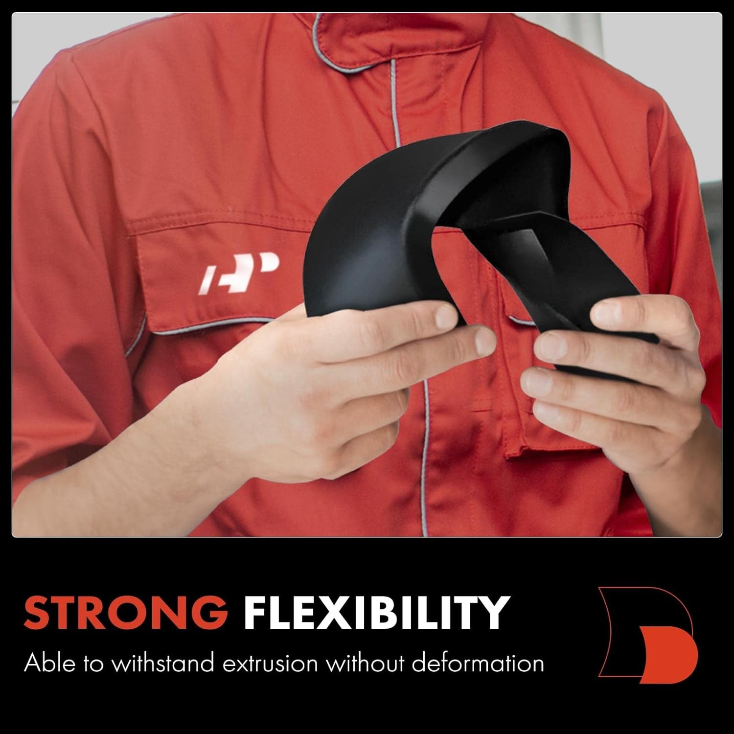 4 Pack Truck Mud Flaps for Jeep Wrangler (JK) 2007-2018 Front and Rear thumbnail 5