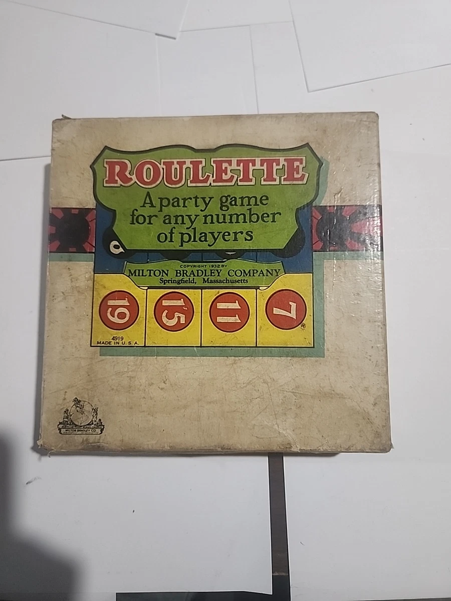 MILTON BRADLEY CO. アメリカ製 アンティーク ポードゲーム Milton Bradley 1932 Year Vintage Manufacture Board & Traditional