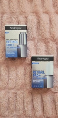 Neutrogena Rapid Wrinkle Repair Retinol Pro+ Power Serum-Made in France-1 Oz New