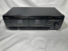 TEAC W-505R Dual Stereo Cassette Deck