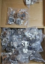 50 Pack 1-1/4" Overlay Soft Close Face Frame Compact Concealed Cabinet Hinges