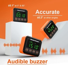 Mecurate Digital Angle Gauge and Protractor for Woodworking and Building