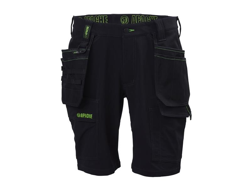 Apache Whistler Black Stretch Holster Shorts - Waist 38in