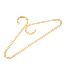 Rattan-Kleiderbügel für Erwachsene mit Doppelhaken, Retro-Rattan-Kleiderbüg6232