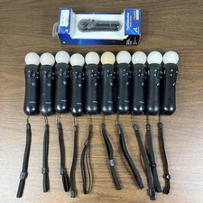 Lot Of 11 Sony PlayStation 3 PS3 Move Controllers For Parts Only Dead Batteries