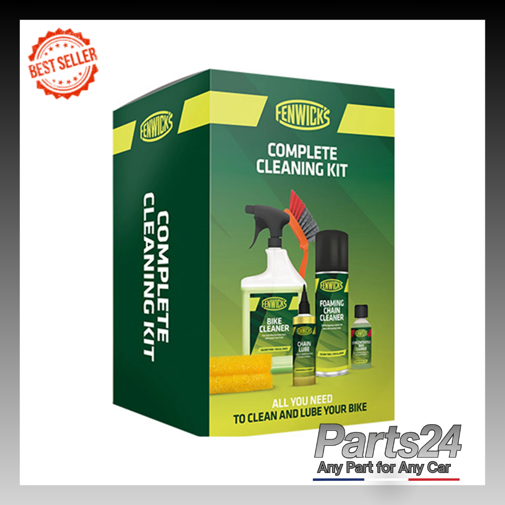 Fenwicks Complete Bike Cleaning & Lubrication Kit Protect Chain MTB Bicycle
