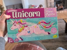 Unicorn Floor Puzzle 44 Piece 3 ft. Large Kids Jigsaw Puzzle Ages 3 