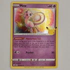 Mew 011/025 Holo Rare Celebrations Pokemon TCG