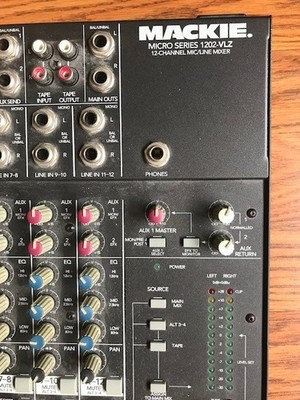 Mackie Micro Series 1202-VLZ 12-Channel Mic/Line Mixer