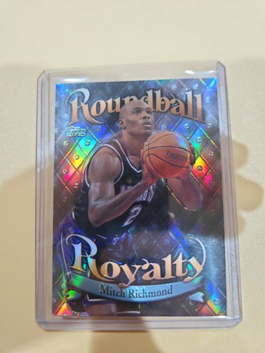 Mitch Richmond [Refractor] #R10 1998 Topps Roundball Royalty card