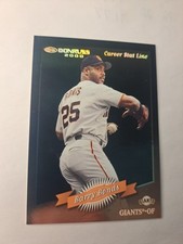 2001 Donruss 2000 Retroactive Stat Line Career /288 Barry Bonds #16