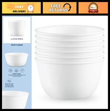28-oz Chip  Crack Resistant Soup/Cereal Bowls Set of 6 - Durable Dinnerware for