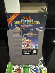 Nintendo NES Double Dragon Trilogy Complete With Manuals Pal A