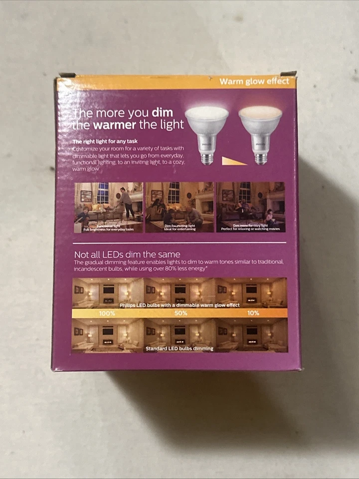 Philips PAR30L E26 Medium LED Bulb Bright White 75w - Image 3 of 4