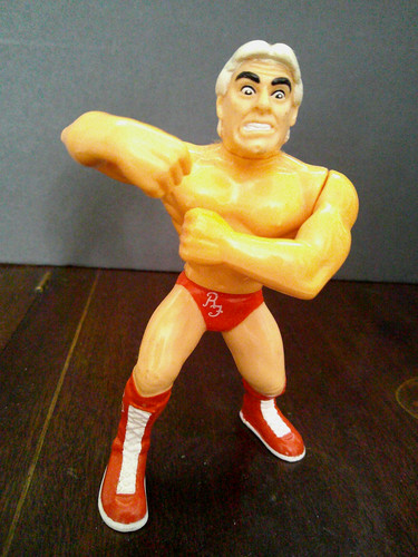 Hasbro WWF Nature Boy Ric Flair Series 6 Wrestling...