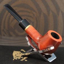 Mr. Brog HAND MADE WOODEN SMOKING PIPE for TOBACCO 47 Billard Tik  PEAR + BOX