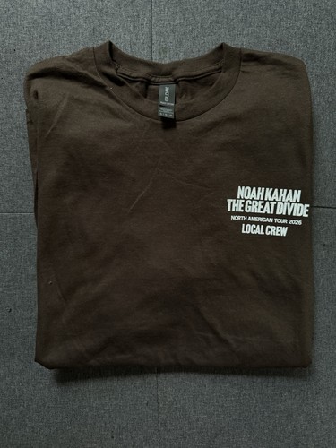 Noah Kahan The Great Divide 2026 Tour Crew T-Shirt Minneapolis Target Field