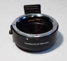 Fotodiox Pro EF-NEX Auto Mount Adapter Canon EF Lens to Sony Body OPEN BOX