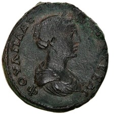 #897154 M&uuml;nze, Moesia Inferior, Plautilla, Bronze &AElig;, AD 202-205, Nicopolis ad