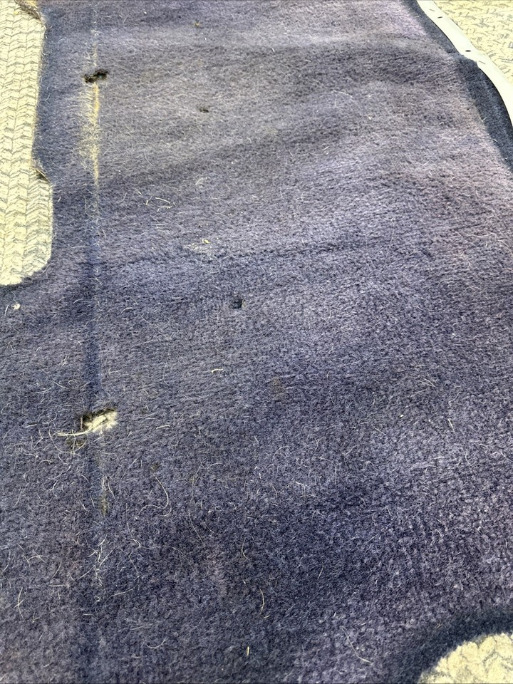 89-97 Nissan HARDBODY D21 XCab Rear CAB Wall CARPET W/ Speaker Cutouts ...