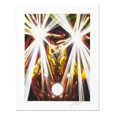 Marvel Comics, "Iron Man Visions" Limited Edition Giclee, Numbered and Hand Sign