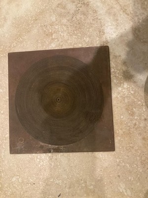 7'' x 7'' Engraving Circle Plate, Max Circle Size 6~ Inches