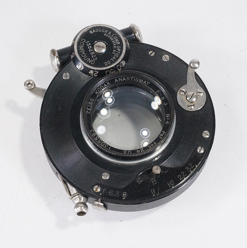 NO. 4 ZEISS KODAK ANASTIGMAT F/6.3 IN COMPOUND, WITH FLANGE/225833