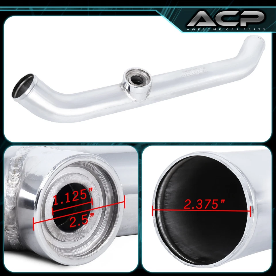 28" X 7" Front Mount Intercooler + Turbo Piping Kit For 89-97 Mitsubishi Mirage - Image 2 of 4