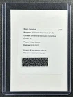 TRISTEN NEWTON 2024-25 PANINI PRIZM BLACK #SS-NEW SENSATIONAL AUTO SILVER RC