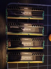 Patriot Memory Viper 3 DIMM 1600 MHz DDR3 Memory PV38G160C9K Kit 16 GB Total 