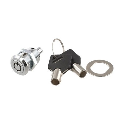 Lock for LED Light Box Zinc Alloy Body with Two Identical Keys M19 Size